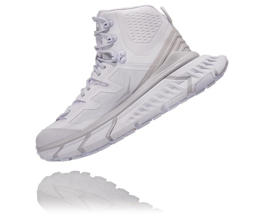 Hoka One One Tennine Hike Gore-Tex Vandringsskor Dam - Vita - ZLMHJ-0713